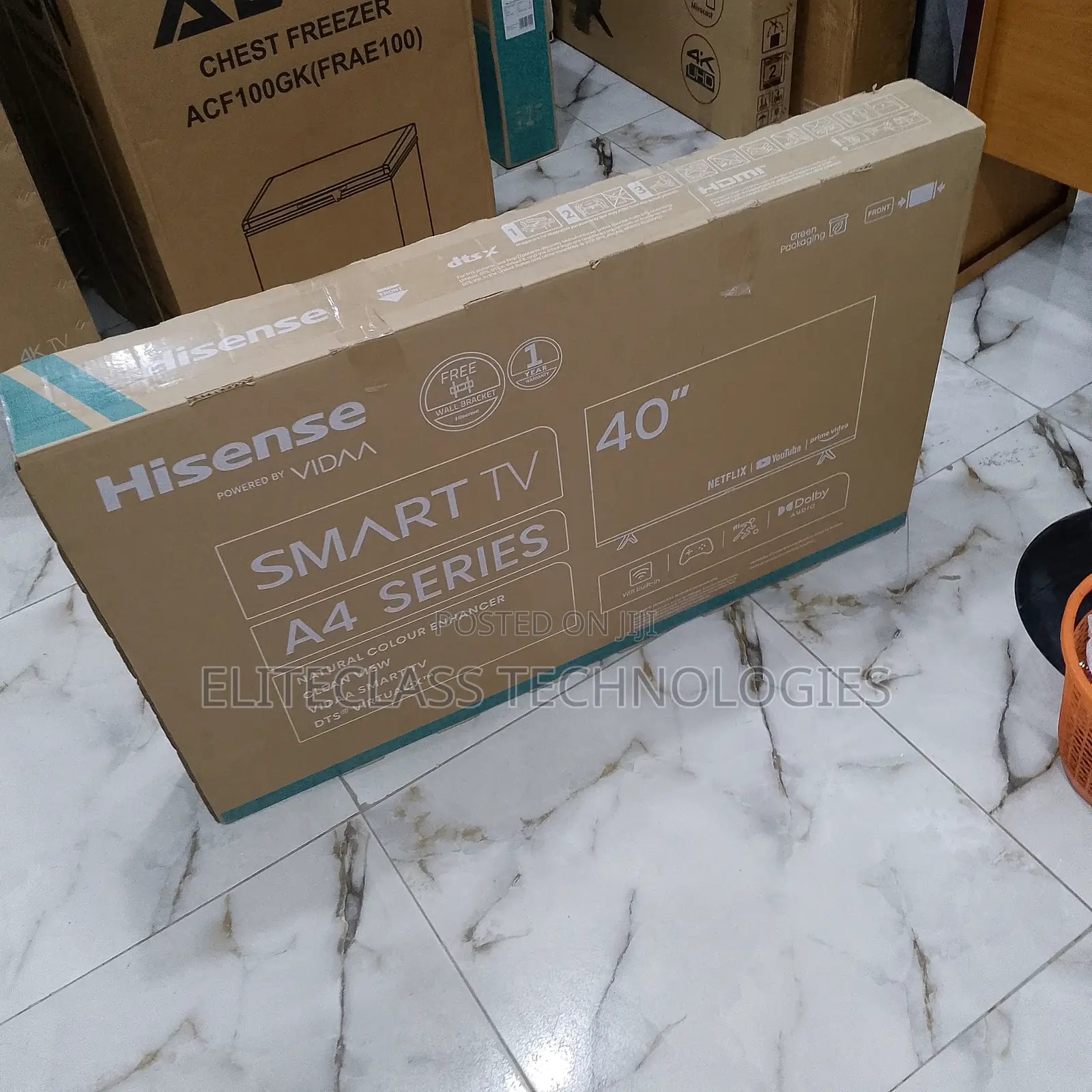 Efficient 40''hisense Smart TV
