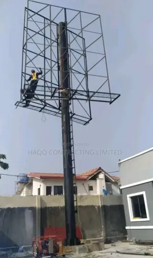 Billboard Construction, Steel Fabrication Expert in Lagos