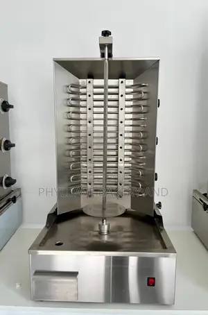 Electric 3 Burner Shawarma Grill Machine