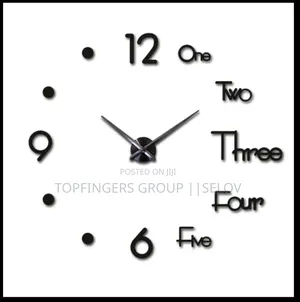 Diy Clock 40cm , Free Delivery