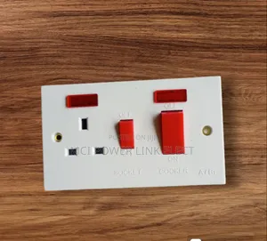 45A DP Cooker Control Unit 13A Socket With Neon