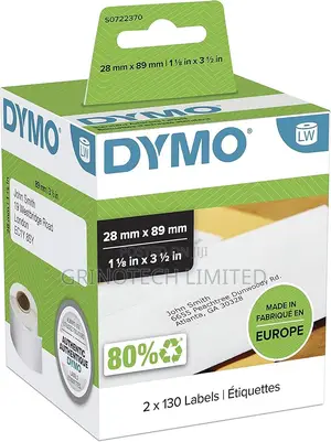 Dymo 28mm X89mm Labelwriter Labels