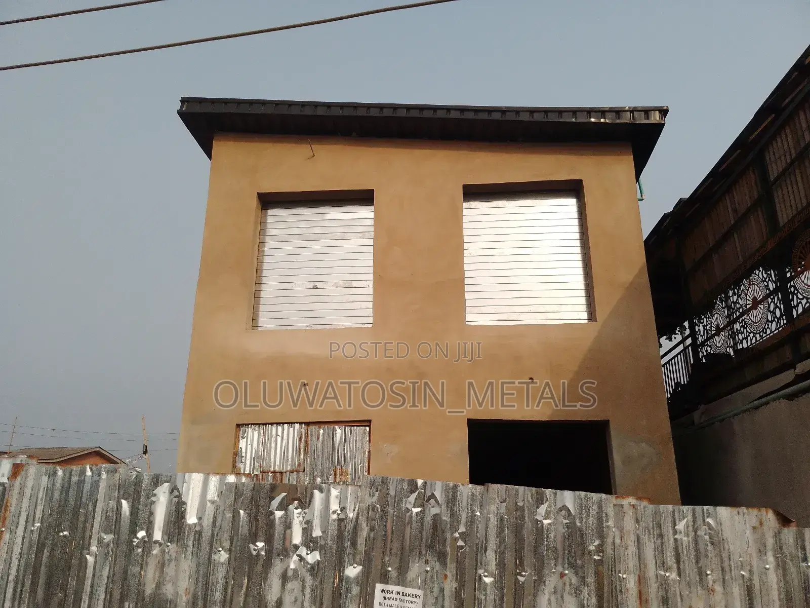 Galvanized Roller Shutter Door
