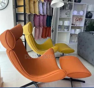 Luxurious Executive Cushion Chair and Stool