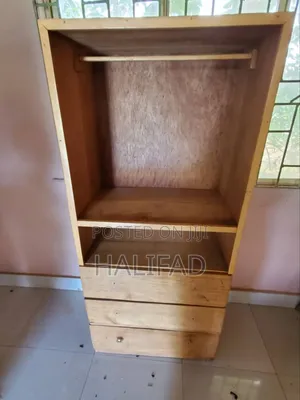 Open Wardrobe With Drawers