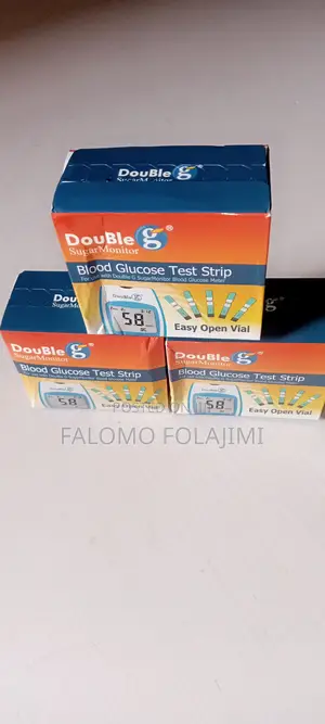 Doubleg Glucose Test Strip (50 Strips)