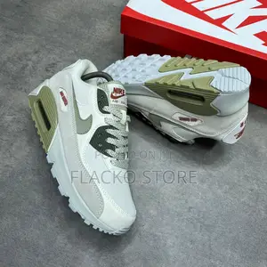 Original Nike Air Max 90 Phantom Neutral Olive Sneakers