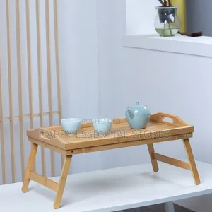 Wooden Bamboo Tray Table