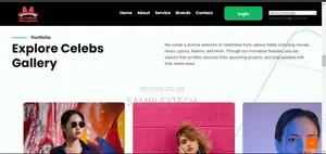 Celebrity Booking Website