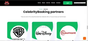Celebrity Booking Website