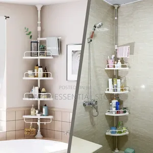 Bathroom Shower Hanging Corner Shelf Caddy Storage Rack With