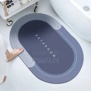Absorbent Bathroom Door Mats Slip Resistant