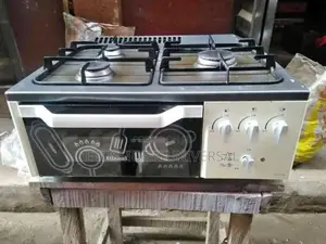 UK Used 3burner Table Cooker With Oven