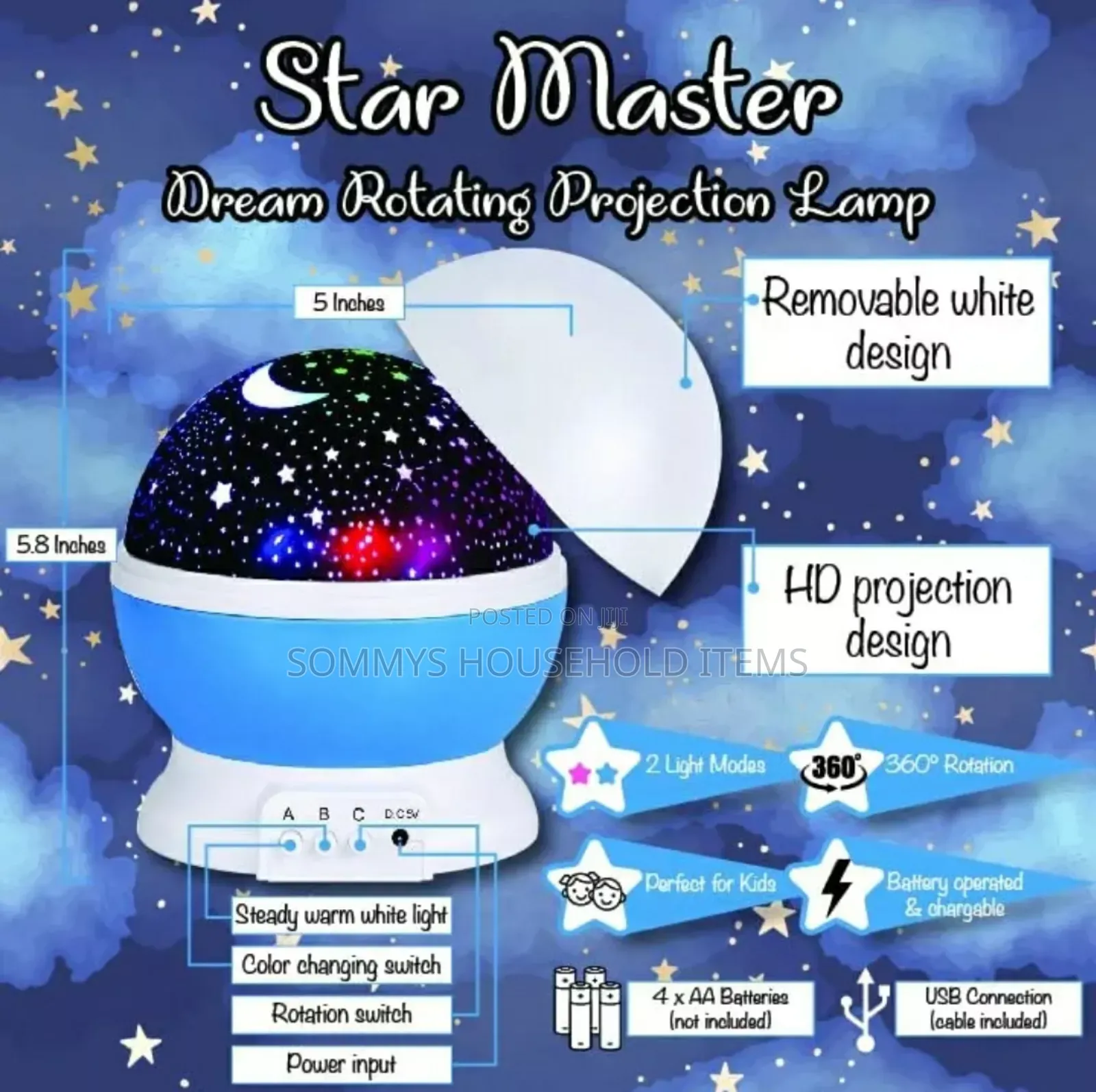 Starry Light Projector Master