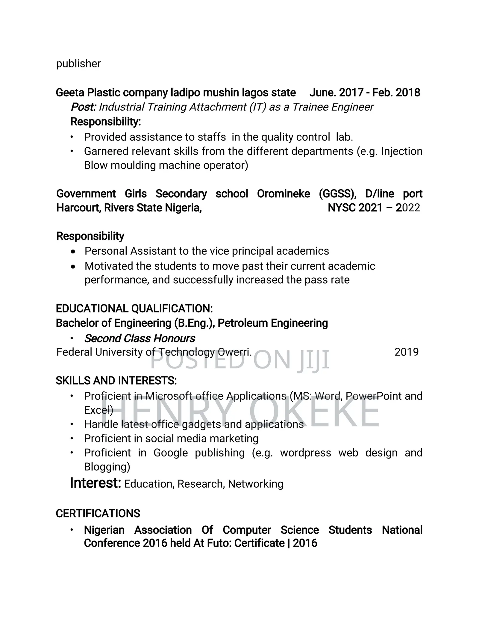 Inventory Control Administrator Computing Job