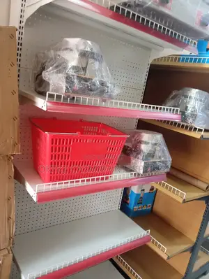Single Supermarket Shelves