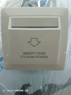 Electricity Sensor Panel for Hotel Energy Saving Support ID
