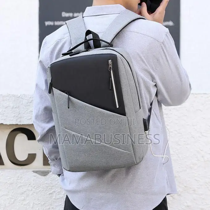 Usb Powered Laptop Charging Bag - Gray