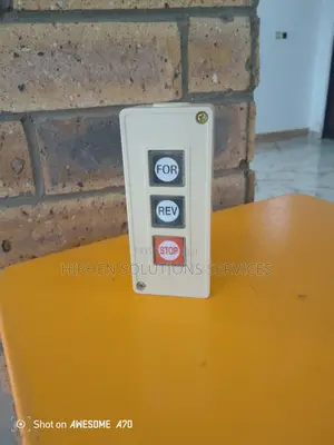 Control Box With Light Button Switch