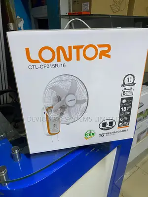 Lontor Reachargeable Wall Fan CTL-Cf015r-16