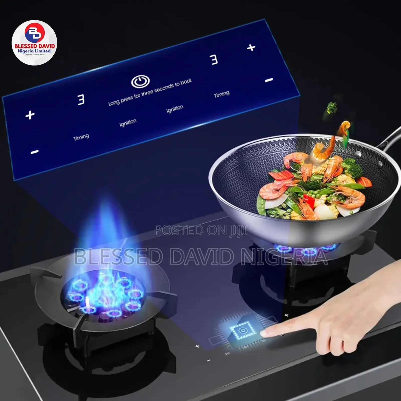 Smart Soft Touch Gas Burner
