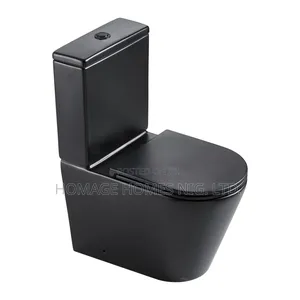 Matt Black Executive England Standard Wc Wit Wash Hand Basi