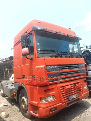 Foreign Used Euro 4 DAF 95XF 2008 Orange