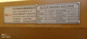 Egg Layer Block Moulding Making Machine