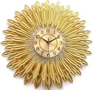 Wall Gold Design Decorative Clock 60cm.