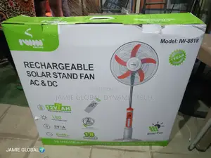 Iwin Rechargeable Solar Fan