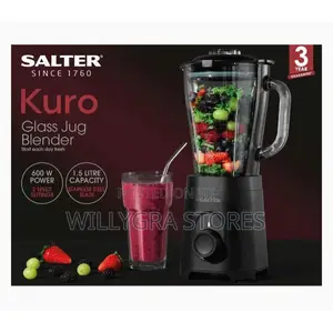 Salter Kuro 1.5 Glass Jug Blender - 600w