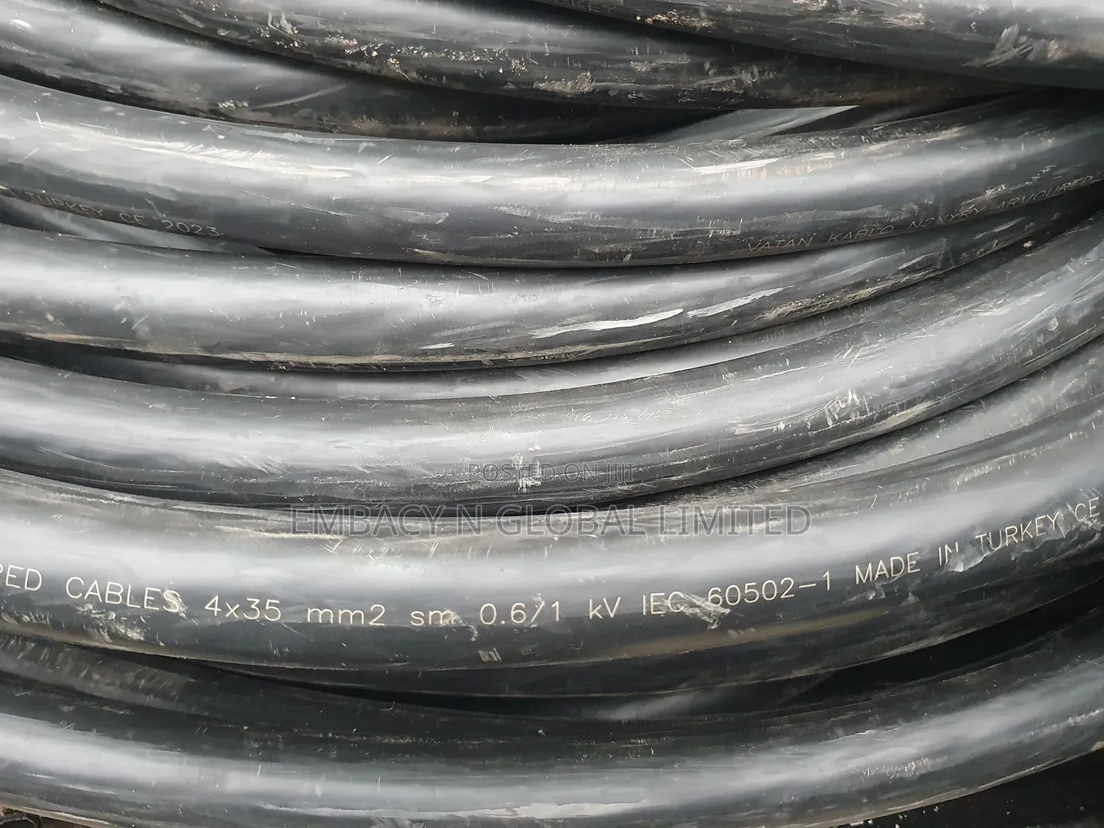 35mm 4core Armoured Cable