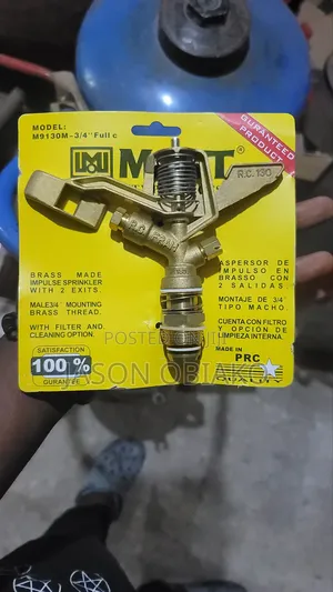 Brass Oscillating Water Sprinkler