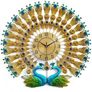 Peacock Design Wall Clock