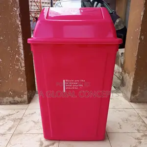 50 Liters Waste Bin With Push Sign to Open