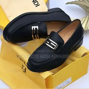Luxury Fendi Roma Classic Loafers Men’S Shoe