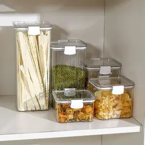 5pcs Food- Grade Transparent Plastic