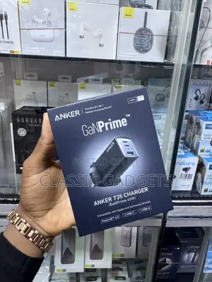 Anker 735 Charger Ganprime 65W With 3 Ports