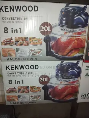 8 In 1 20l Halogen And Convention Oven 3500 Watts