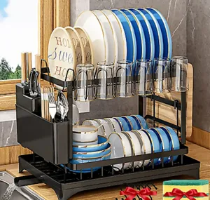 2tier Plate Draining Rack