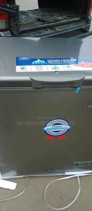 150 Litres Hair Thermocool Chest Freezer, Silver Color