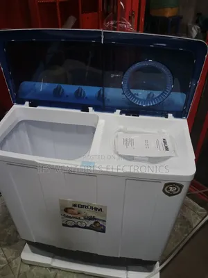 12kg Bruhm Top Loader Twin Top Washing Machine