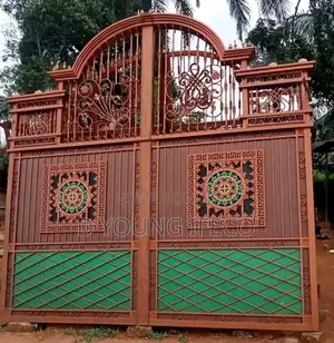 Well Design Wrought Iron Gate