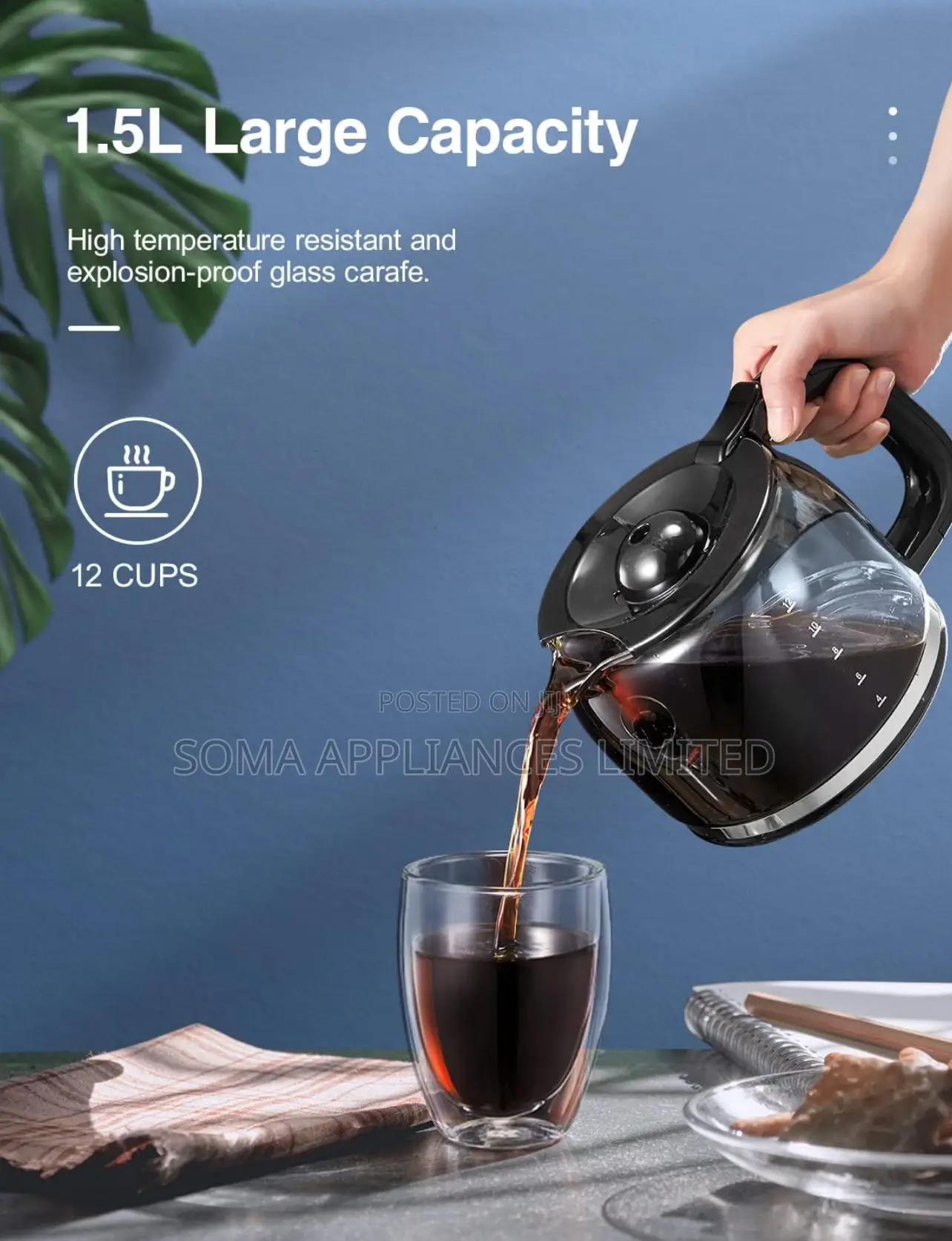 Morrisons Digital Filter Coffee Maker