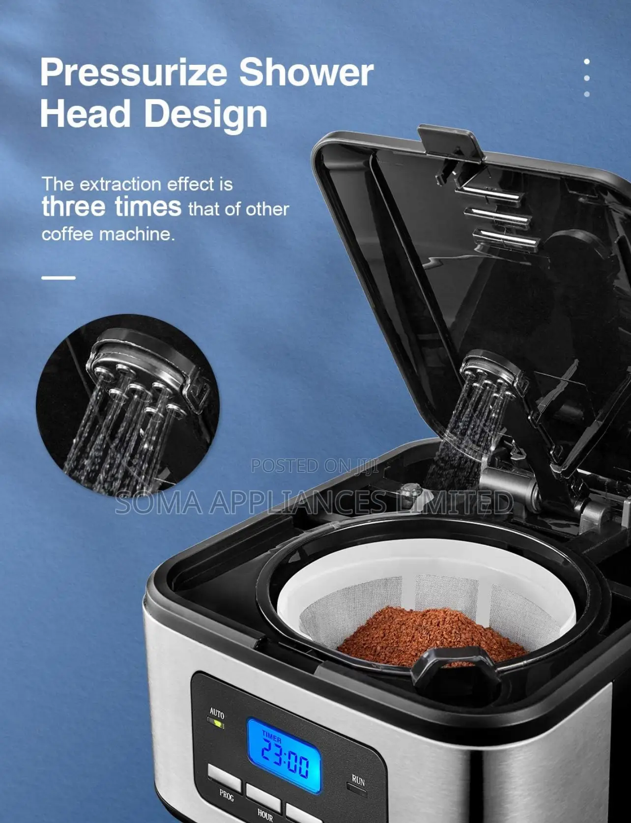 Morrisons Digital Filter Coffee Maker