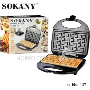 Sokany Electric Non Stick Waffle Maker