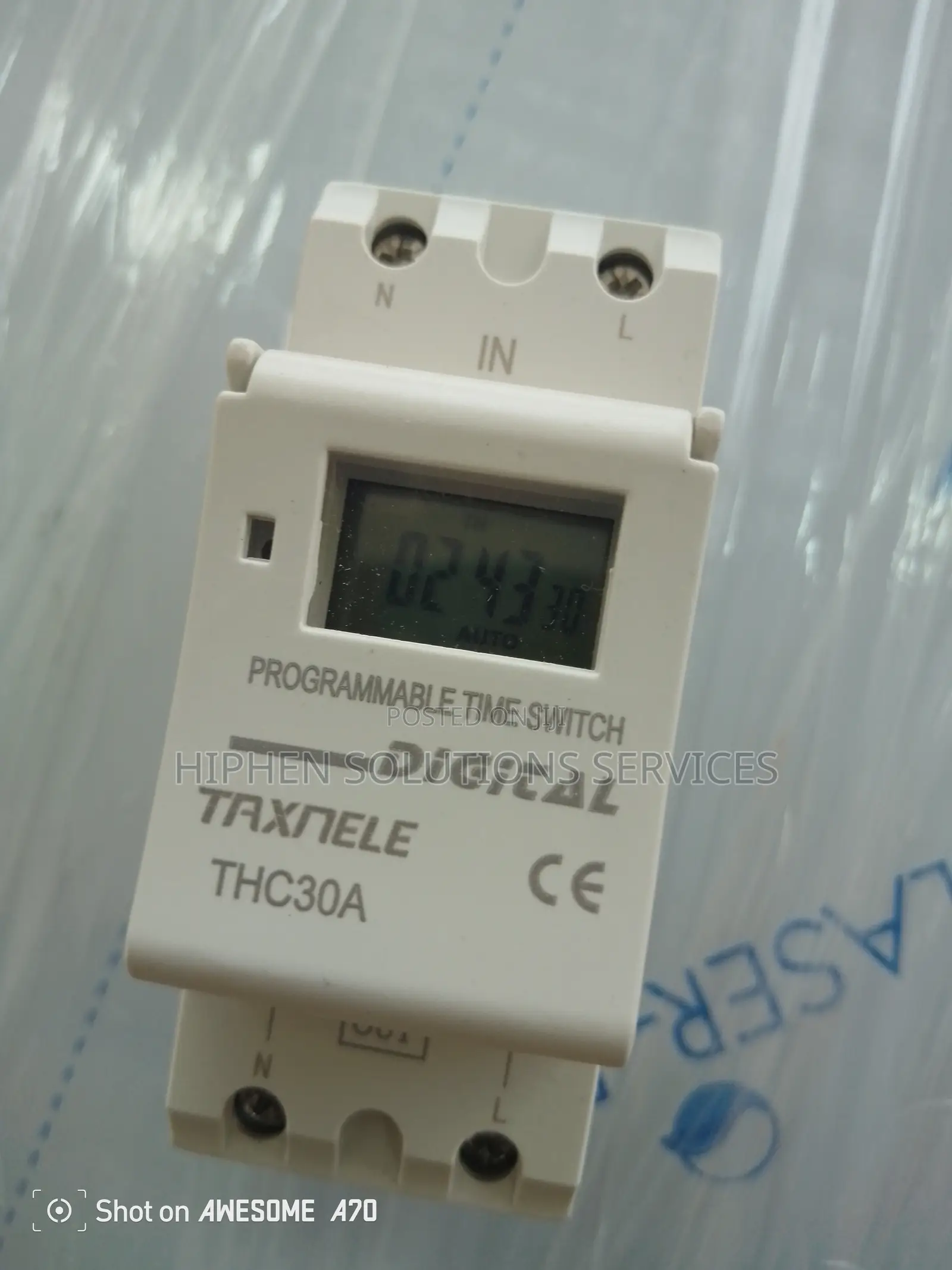 220V Digital LCD Power Timer Programmable Time Switch