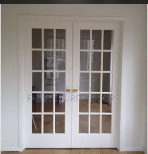 5ft Wooden Glass ( White)
