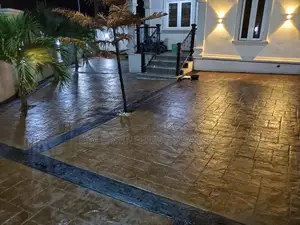 Versace Boreder/Small Ashlar for Concrete Flooring