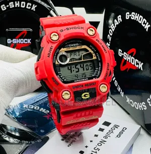 Gshock Rubber Strap Wristwatch